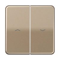 Jung CD 595 P GB Kлавиша, с символам «стрелки», Анодированный алюминий, Серия CD, золотая бронза