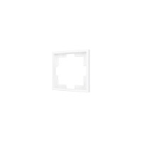 Zennio ZS70FM1MW ZS70, Рамка на 1 секцию, Матовый белый
