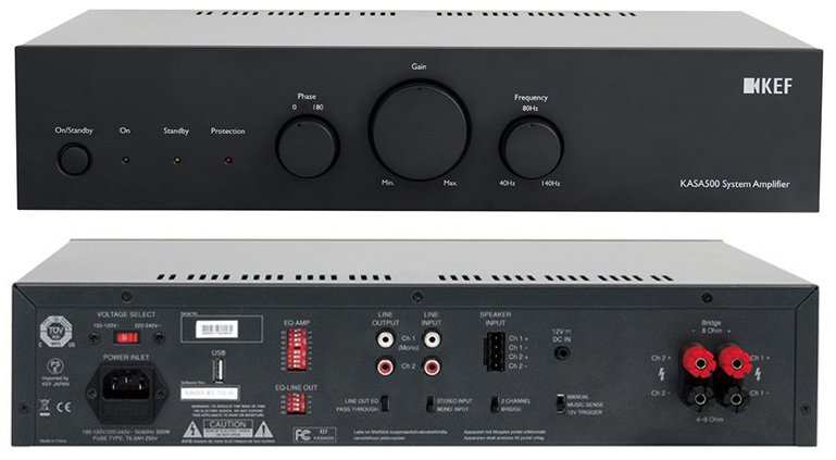 Kef 137934 Усилитель KEF KASA-500, цвет: Чёрный