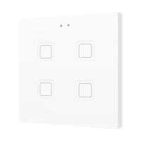 Zennio ZVIT4W Tecla 4. PC-ABS Емкостная кнопка - 4 кнопки - Белый