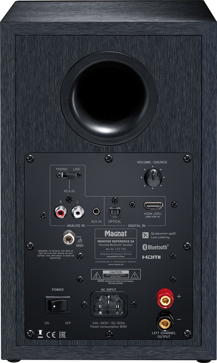 Magnat 254245 Полочная акустика Magnat Monitor Reference 2A black, цвет: Чёрный