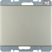 Berker 75441373 KNX CO2-Датчик с регулировкой уровня влажности и температуры, K.x, цвет: Нержавеющая сталь, оттенок: Матовый