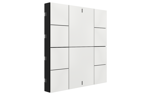 Interra ITR340-0002 iSwitch+ - 10-кнопочный KNX выключатель, пластик, глянцевый белый