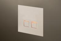 Lithoss LI0020205 Выключатель Trimless, цвет: Белый, оттенок: Текстурированный, RAL9010