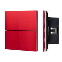 Arlight 039664 INTELLIGENT ARLIGHT Кнопочная панель KNX-304-23-IN Rose Red (BUS, Frameless) (IARL, IP20 Металл, 2 года) 039664