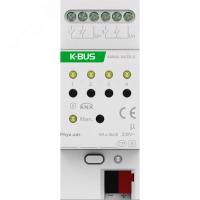 GVS AMMA-04/06.S Многофункциональный актуатор, 4 канала, 6А KNX Secure