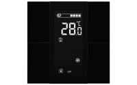 Interra ITR340-1401 iSwitch+ - 4-кнопочный KNX контроллер с ЖК-дисплеем, пластик, черный