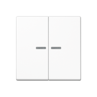 Jung A 10921 ST RF BF WW KNX RF кнопка, 2 группы, Цвет: Белый, оттенок: Без оттенка