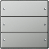 Gira 2133210 Комплект клавиш, 3 шт., цвет: Сталь