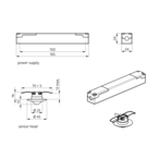 B.E.G. 92920 Датчик присутствия DALI Compact PD9-M-DALI/DSI, цвет: Белый матовый, похожий RAL9010