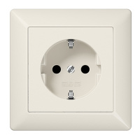 Jung AS1520KI Штепсельная розетка SCHUKO 16A 250V~ с защитой от детей; слоновая кость