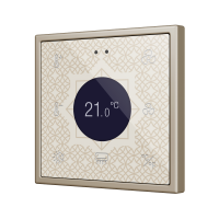 Zennio ZVIFR70DC360 Выключатель сенсорный KNX Flat RGB 70 Display, 70x70, полностью кастомизируемый (360°)