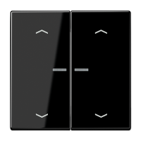 Jung LS 102 KO5P SW Клавиша с окошком и с символами «стрелки»