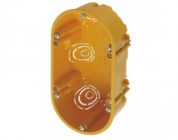 Zennio 9900011 Двойная монтажная коробка в гипсокартон для панелей Z70