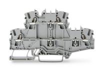 Wago 2002-2701 2-уровн. клемма, 0,25 - 2,5 (4) мм2, серая, L/L