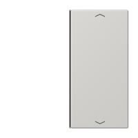 Jung LS 402 TSAP LG Накладка, 2-ная с символами «стрелки»