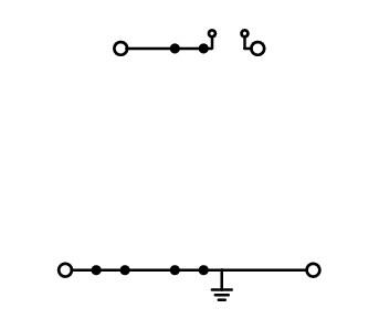 Wago 2002-2667 2-уровн. клемма, 0,25 - 2,5 (4) мм2, PE/L, верхн. уров. для вставки
