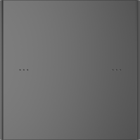 Letour LY/KK0110T10STPSGR Выключатель Т10, 1-клавишн., встр. реле, пластик, квадр., серый