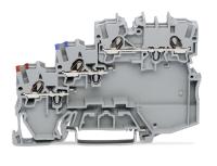 Wago 2000-5311 3-пров. клемма питания датчиков, 0,14 - 1 (1,5) мм2, серая