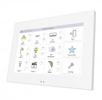 Zennio ZVIZ70W Z70 - цветная сенсорная панель с дисплеем 7", цвет: Белый, оттенок: Без оттенка