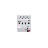 Esylux EC10430282 Модуль монтажной шины KNX, переключающий актор, 4-канал CU-DIN R 4-CH 16A KNX, цвет: Серый