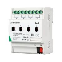 Arlight 025661 INTELLIGENT ARLIGHT Релейный модуль KNX-704-SW16-DIN (BUS, 4x16A) (Arlight, IP20 Пластик, 2 года) 025661