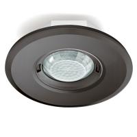 Esylux EP10451768 Датчик присутствия PD-FLAT 360i/8 ROUND BLACK KNX, цвет: Чёрный, оттенок: Близок к RAL 9004