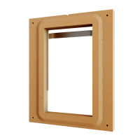 Zennio ZACFLZ50 Аксессуар для скрытого монтажа в гипсокартон для Z50