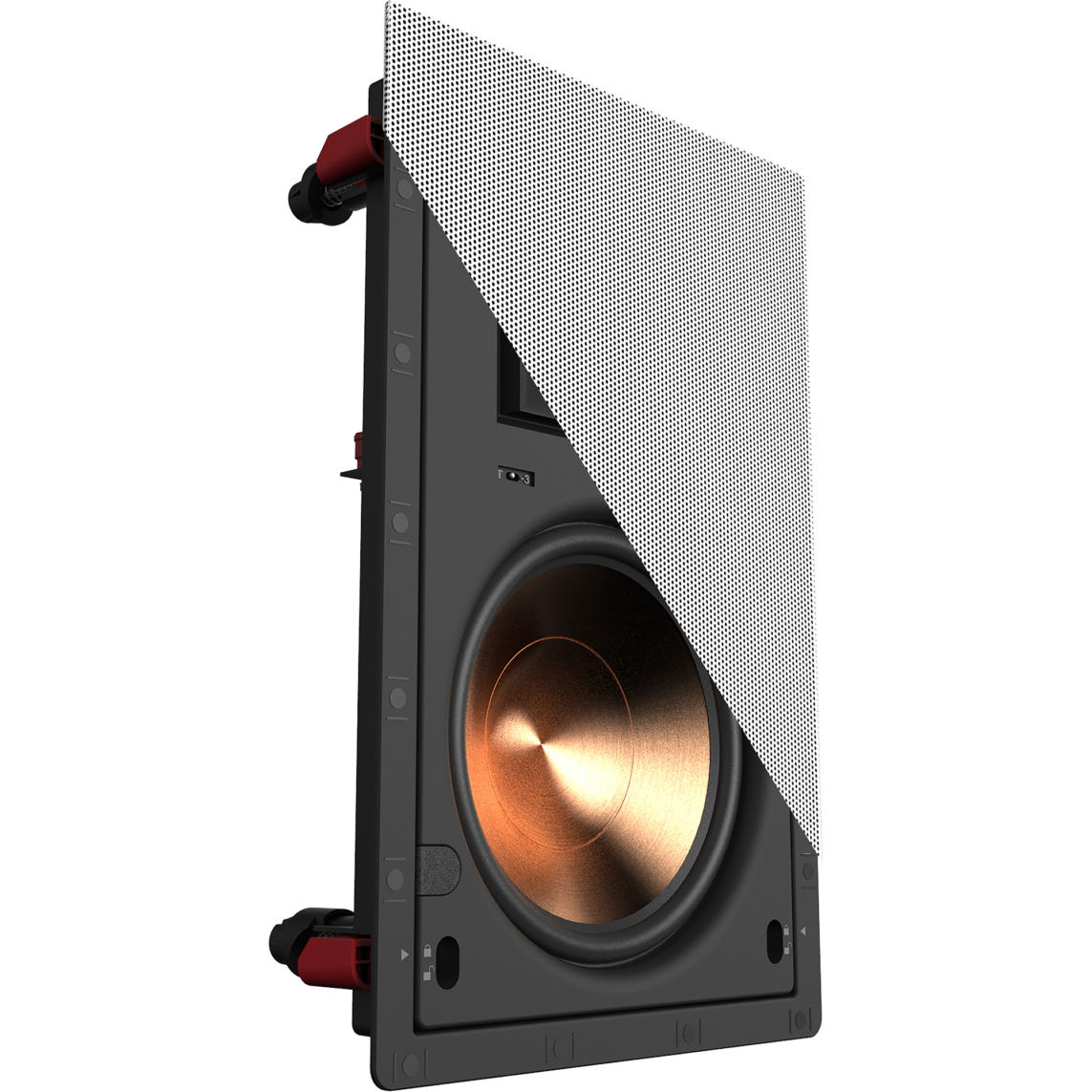Klipsch 179206 Встраиваемая акустика Klipsch PRO-18RW, цвет: Чёрный