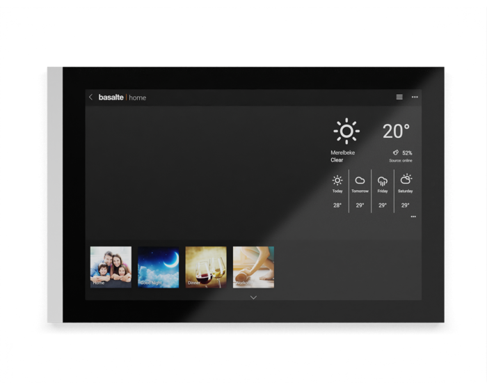 Basalte 0380-04 Сенсорная панель LENA, Satin White