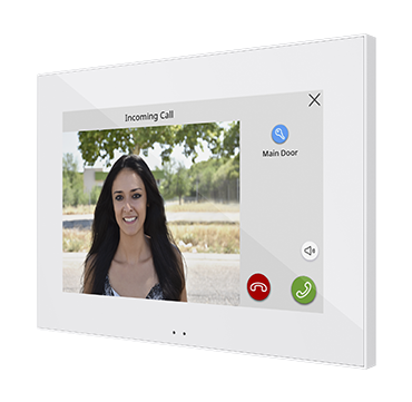 Zennio ZVIZ70V2 Цветная емкостная сенсорная панель с 7-дюймовым дисплеем. Z70 v2