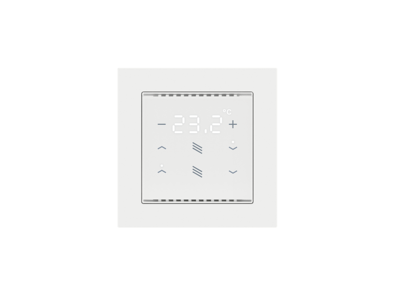 Elsner 70992 Регулятор температуры солнцезащитных жалюзи Cala KNX T 201/202, кнопка для затенения