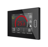 Zennio ZVIZ40W Емкостная сенсорная панель Z40, цвет: белый