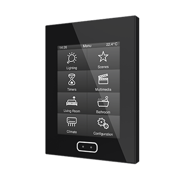 Zennio ZVIZ40 Емкостная сенсорная панель Z40