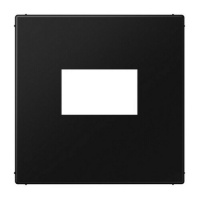 Jung LS1969USBSWM Плата для USB-зарядных устройств без видимого винта; термопласт; черный матовый