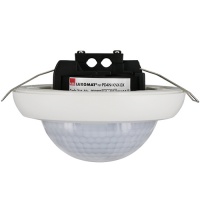 B.E.G. 93386 Датчик KNX Deluxe, потолочный 360°, O 24м., скрытый монтаж в подвесной потолок / IP20 / белый