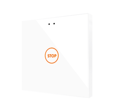 Zennio ZVIFR1 Емкостный сенсорный переключатель с RGB-подсветкой Flat RGB