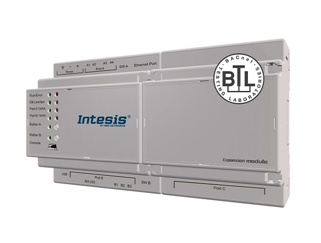 Intesis INBACPRT1K20000 PROFINET - Серверный шлюз BACnet IP и MS/TP