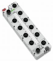 Wago 767-4807/000-800 8-канальный дискретный выход, тока, 0,5 А, Защита от помех, 8 x M12, светло-серые