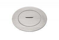 Lithoss Розетка ARPI Round Stainless Steel, Цвет: Серебряный