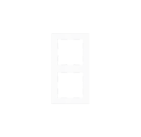 Zennio 980000209 ZS55. Рамка на 2 поста - Матово-белый