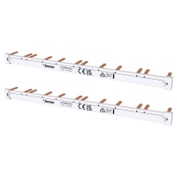 Zennio ZACMB24CB Шина для гребенчатого фильтра MAXinBOX 24, верхняя и нижняя гребенчатая