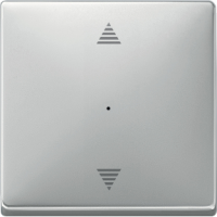 Schneider MTN626546 Клавиша для модуля 1-кнопочного выключателя, рис ВВ/ВН, SD, цвет: Серый, оттенок: Лакированная нержавеющая сталь