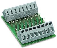 WAGO 289-131 Монтажная плата, 2x8 конт., для самост.установки