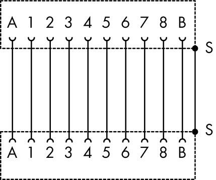 Wago 289-176 Интерфейсный модуль, RJ-45, x 2, Cat. 5, power jumper contacts