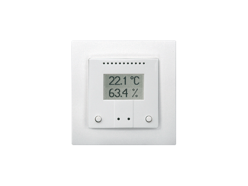 Elsner 70358 KNX T-B-UP, белый Датчик температуры KNX с дисплеем и кнопками