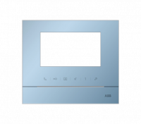 ABB 52311FC-L Рамка для абонентского устройства 4,3, голубой глянцевый