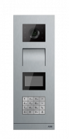 ABB M21322K-S Станция вызова, видео, с клавиатурой, со считывателем IC (Mifare, 13,56МГц)