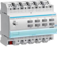 Hager TYA628C Привод для рольставен / жалюзи 8, KNX, 230V