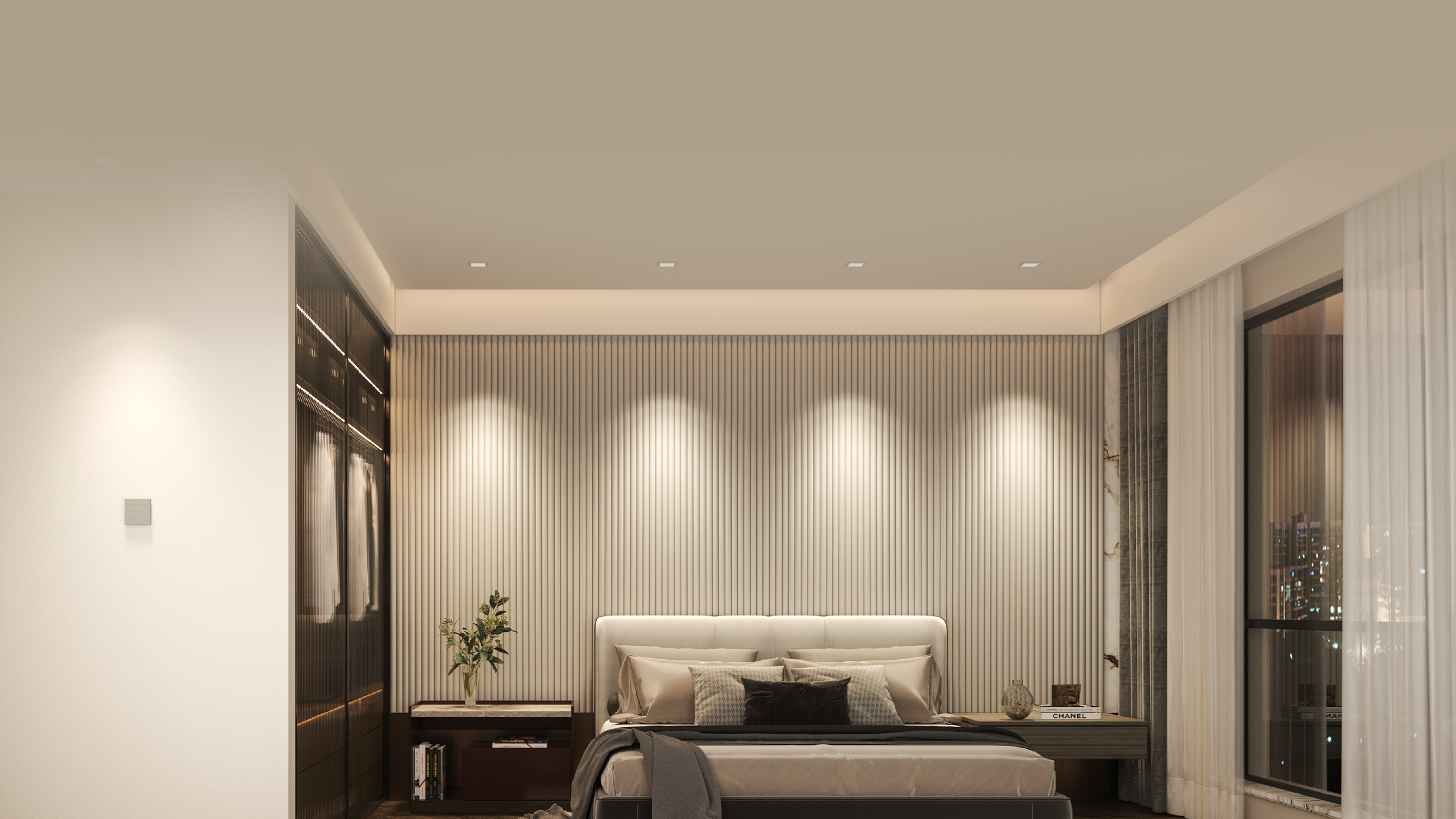 Yeelight YLP033 Встраиваемый светильник Yeelight Pro M20 Downlight мощность 5Вт, угол рассеивания 75°